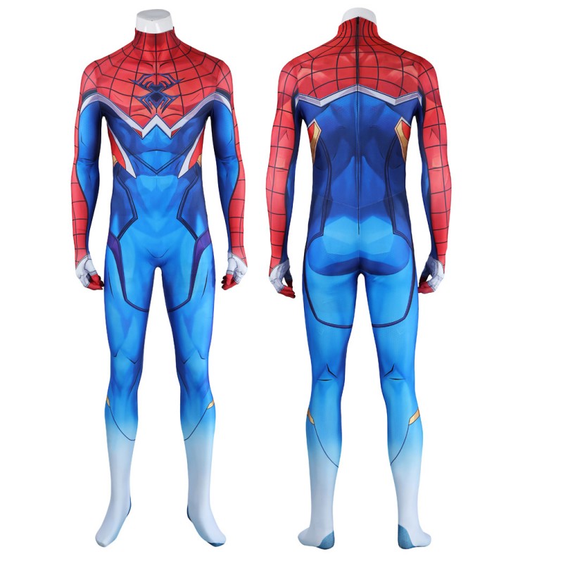 Spider-Punk 2099 Costume Marvel Rivals Halloween Cosplay Suit