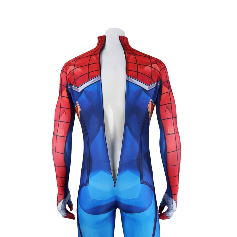 Spider-Punk 2099 Costume Marvel Rivals Halloween Cosplay Suit