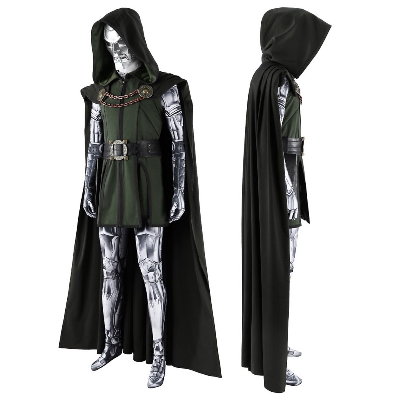 Doctor Doom Suit Victor von Doom Cosplay Costumes Dr Doom Halloween Outfit