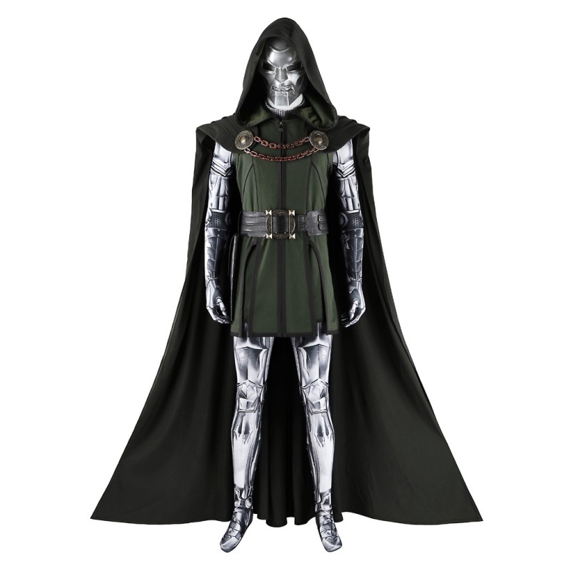 Doctor Doom Suit Victor von Doom Cosplay Costumes Dr Doom Halloween Outfit