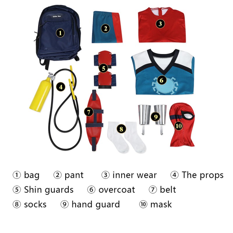 Spider-Man Suit Your Friendly Neighborhood Cosplay Costumes