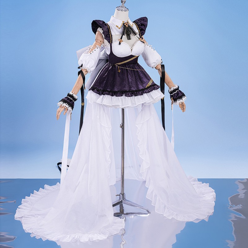 Azur Lane HMS Cheshire Costume Game Women Halloween Cosplay Suit
