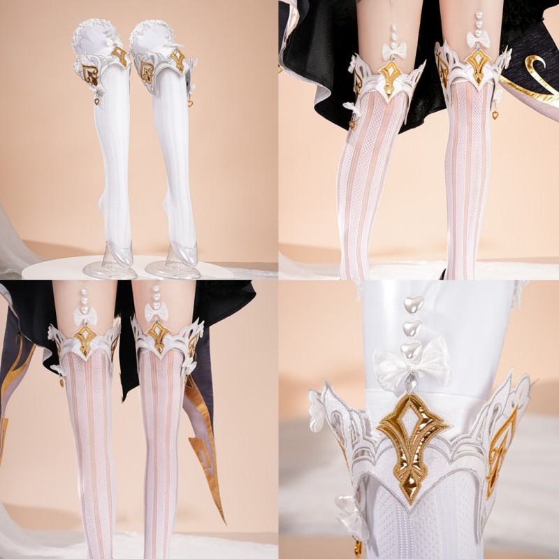 Genshin Impact Escoffier Costume Game Halloween Women Cosplay Suit