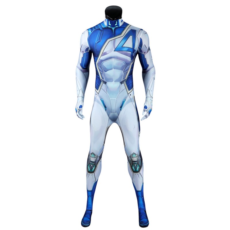 Marvel Rivals Mister Fantastic Jumpsuit Reed Richards Cosplay Costume Male Suit