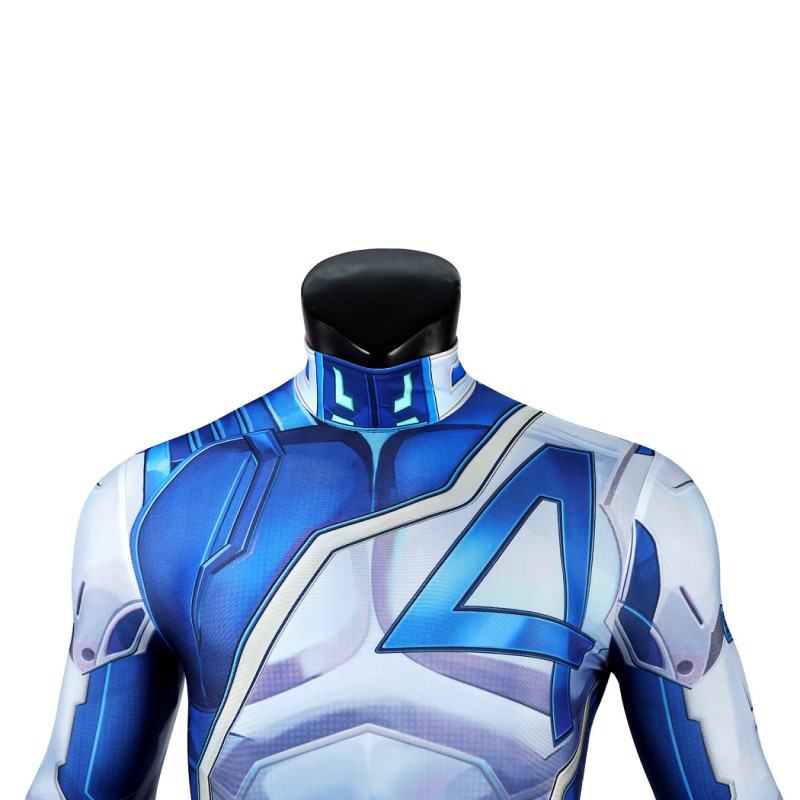 Marvel Rivals Mister Fantastic Jumpsuit Reed Richards Cosplay Costume Male Suit