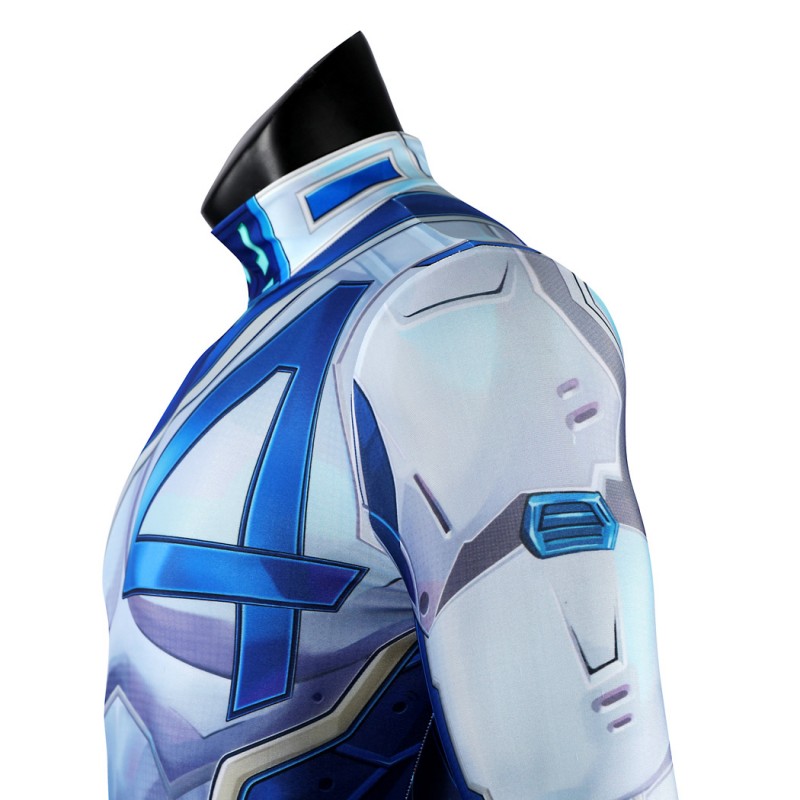 Marvel Rivals Mister Fantastic Jumpsuit Reed Richards Cosplay Costume Male Suit