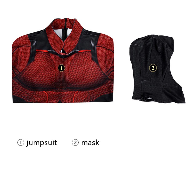 Daredevil Born Again Season 1 Jumpsuit Matthew Murdock Cosplay Costumes Red Suit