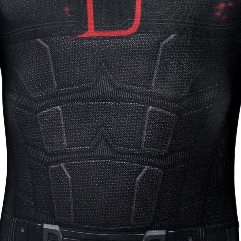 Daredevil Born Again Season 2 Black Suit Matthew Murdock Jumpsuit Cosplay Costume