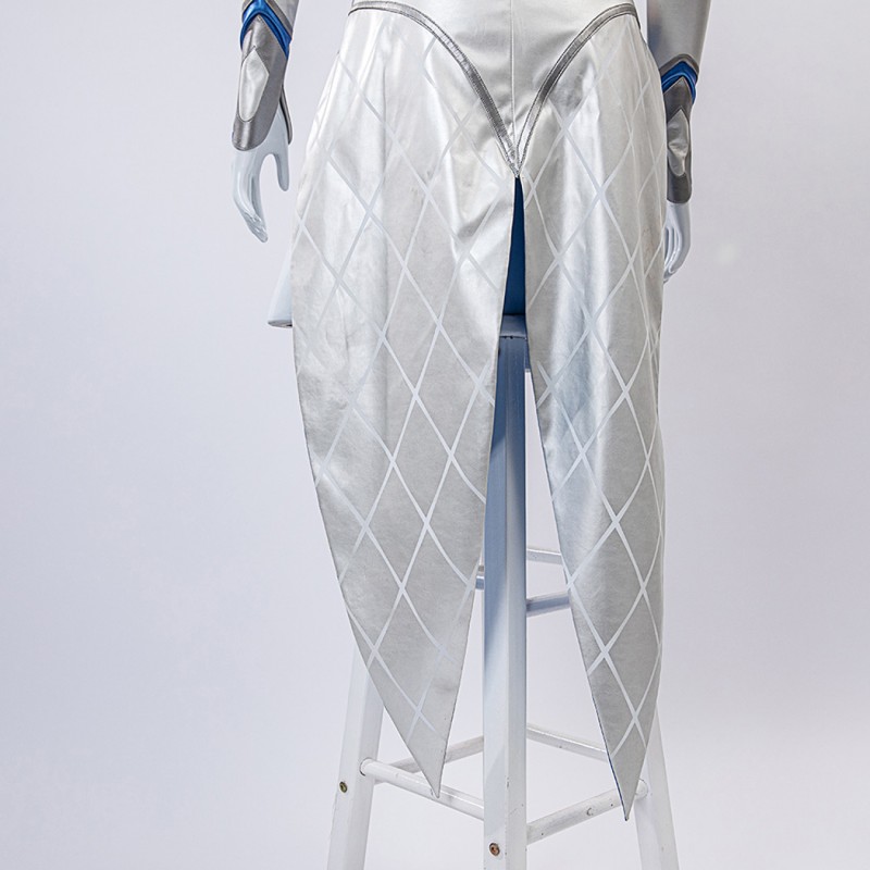 Marvel Rivals Emma Frost Costume The White Queen Halloween Cosplay Suit