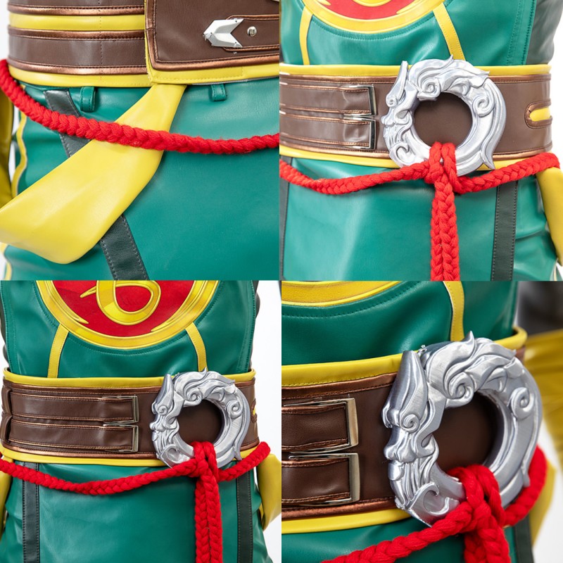 Iron Fist Costume Marvel Rivals Lin Lie Halloween Cosplay Suit ...