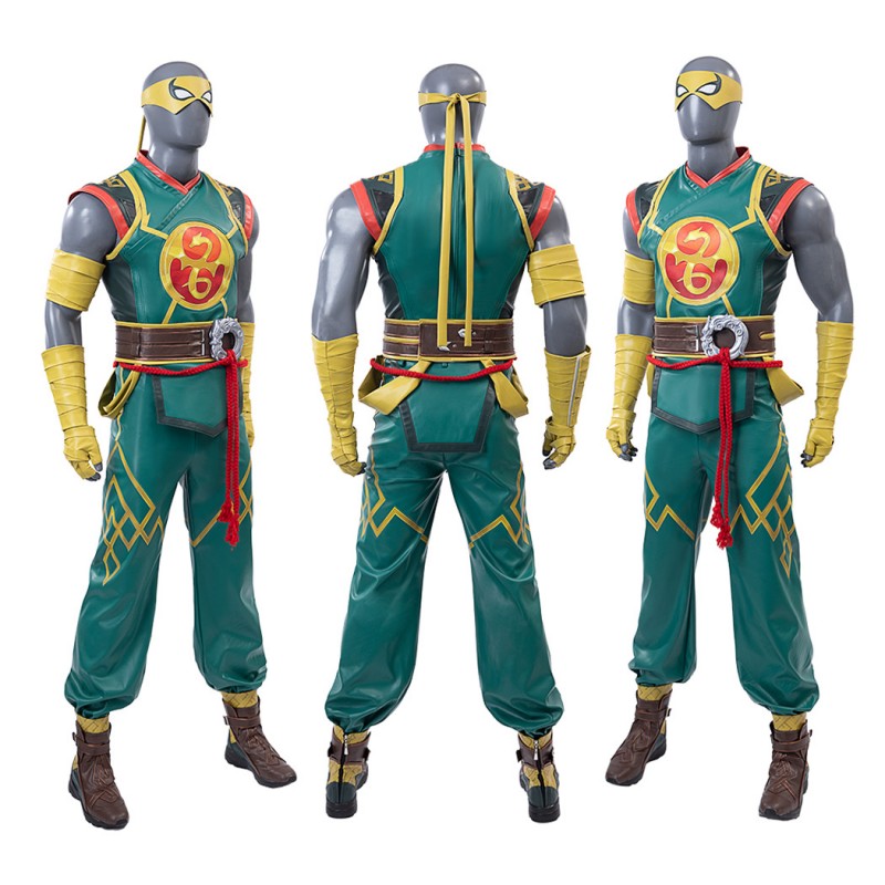 Iron Fist Costume Marvel Rivals Lin Lie Halloween Cosplay Suit