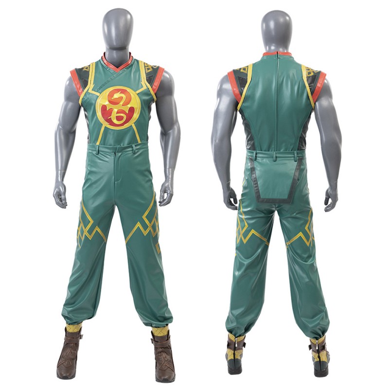Iron Fist Costume Marvel Rivals Lin Lie Halloween Cosplay Suit