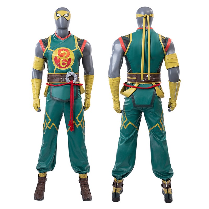 Iron Fist Costume Marvel Rivals Lin Lie Halloween Cosplay Suit