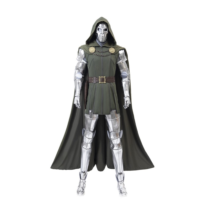Doctor Doom Cosplay Costume Avengers Doomsday Halloween Suit Male Outfit