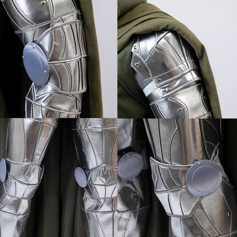 Doctor Doom Cosplay Costume Avengers Doomsday Halloween Suit Male Outfit