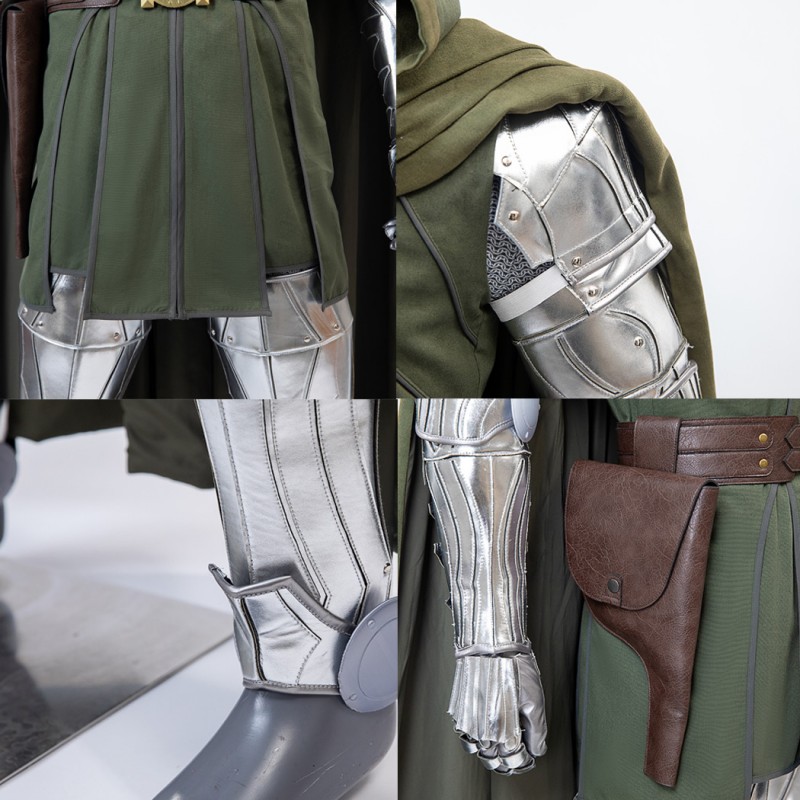 Doctor Doom Cosplay Costume Avengers Doomsday Halloween Suit Male Outfit