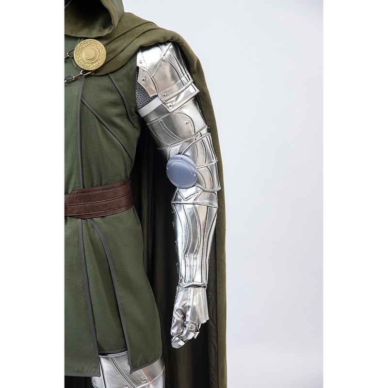 Doctor Doom Cosplay Costume Avengers Doomsday Halloween Suit Male Outfit