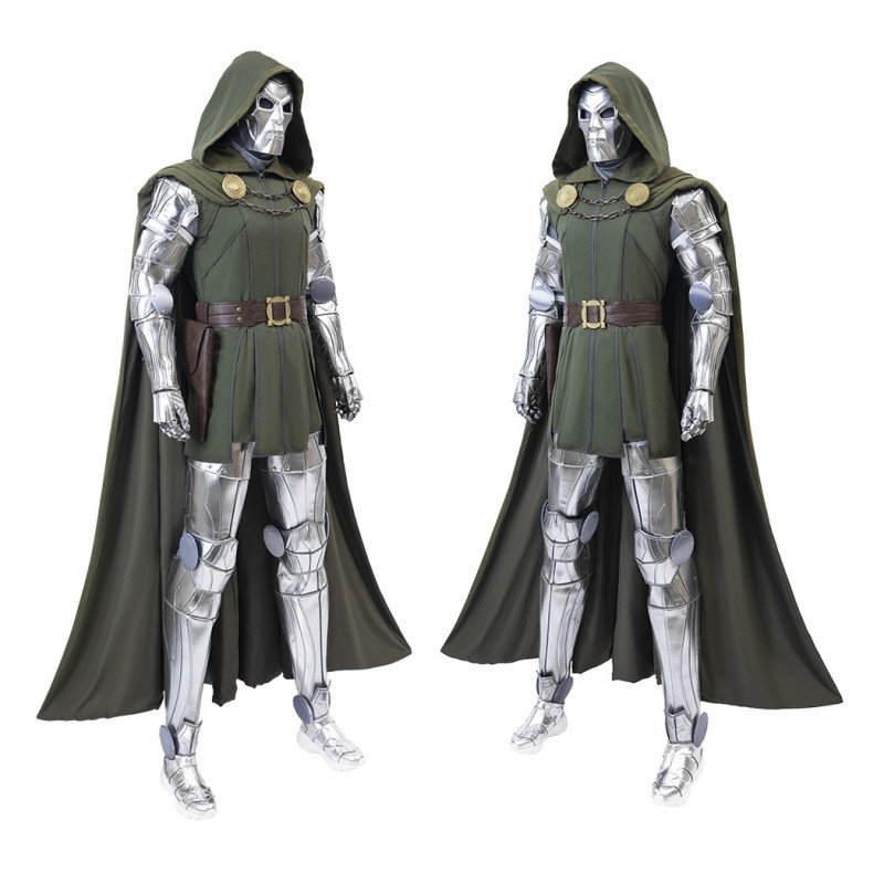 Doctor Doom Cosplay Costume Avengers Doomsday Halloween Suit Male Outfit