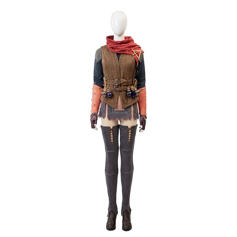 Split Fiction Mio Cosplay Costume Game Women Halloween Suit