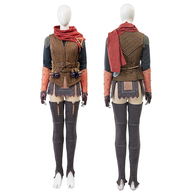Split Fiction Mio Cosplay Costume Game Women Halloween Suit