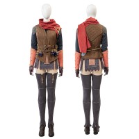 Split Fiction Mio Cosplay Costume Game Women Halloween Suit