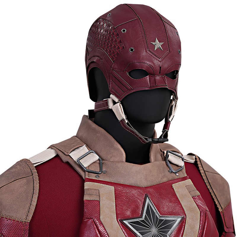 Thunderbolts Red Guardian Costume David Harbour Halloween Cosplay Suit