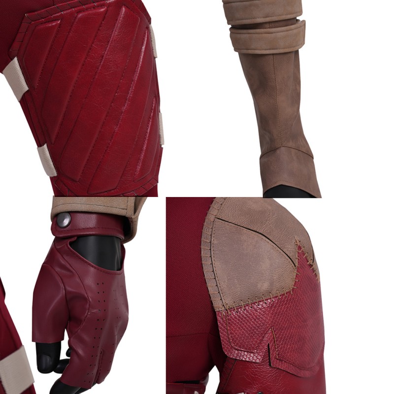 Thunderbolts Red Guardian Costume David Harbour Halloween Cosplay Suit