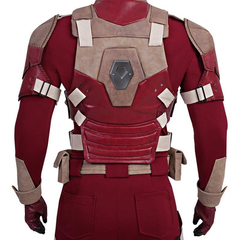 Thunderbolts Red Guardian Costume David Harbour Halloween Cosplay Suit