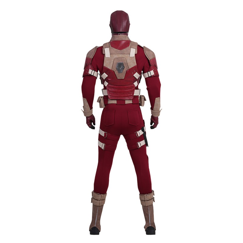 Thunderbolts Red Guardian Costume David Harbour Halloween Cosplay Suit