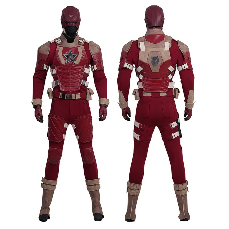 Thunderbolts Red Guardian Costume David Harbour Halloween Cosplay Suit