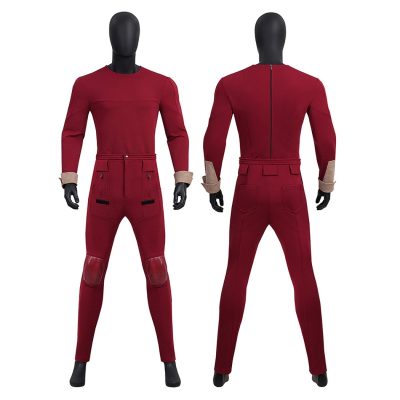Thunderbolts Red Guardian Costume David Harbour Halloween Cosplay Suit