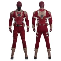 Thunderbolts Red Guardian Costume David Harbour Halloween Cosplay Suit