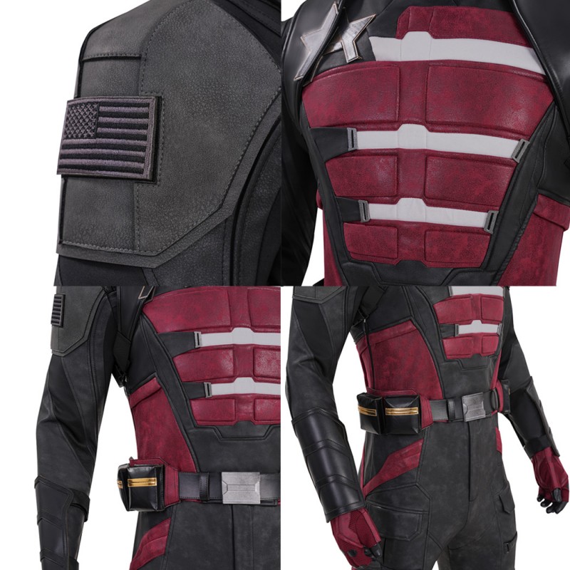 Thunderbolts US Agent Cosplay Costume 2025 John Walker Male Halloween Suit