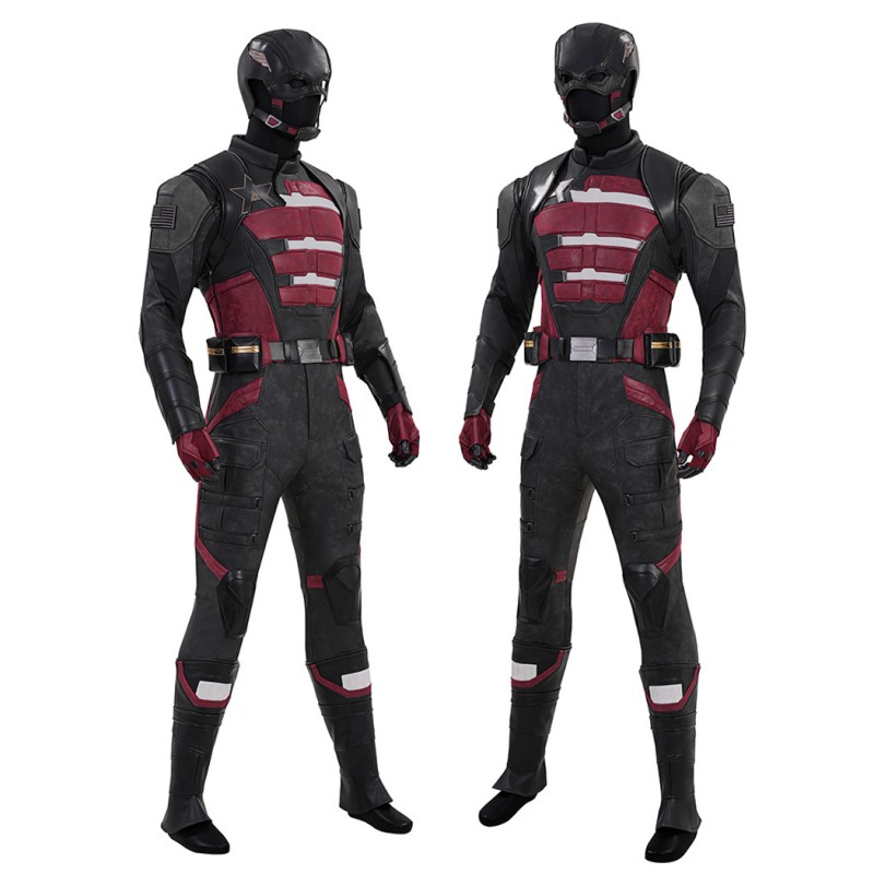 Thunderbolts US Agent Cosplay Costume 2025 John Walker Male Halloween Suit