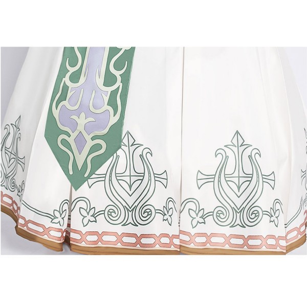 zelda twilight princess dress pattern The Legend of Zelda Princess Zelda Cosplay Costume Dress Vest and Underskirt with Complete Accessory