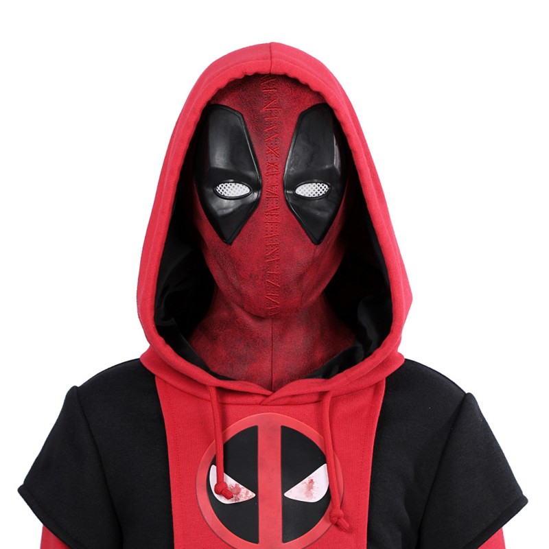Kids Deadpool 3 Wade Wilson Cosplay Costume Red Deadpool Halloween Suit