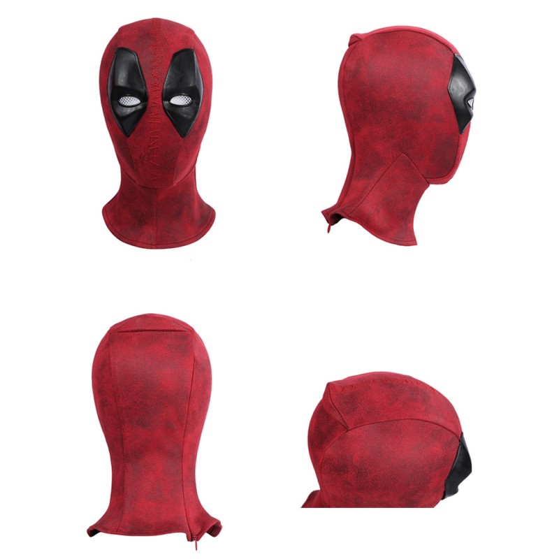 Kids Deadpool 3 Wade Wilson Cosplay Costume Red Deadpool Halloween Suit
