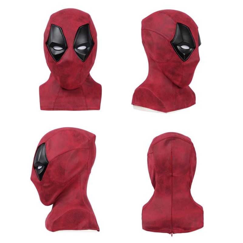 Deadpool 3 Wade Wilson Cosplay Costume Male Red Halloween Suit Optimized Version