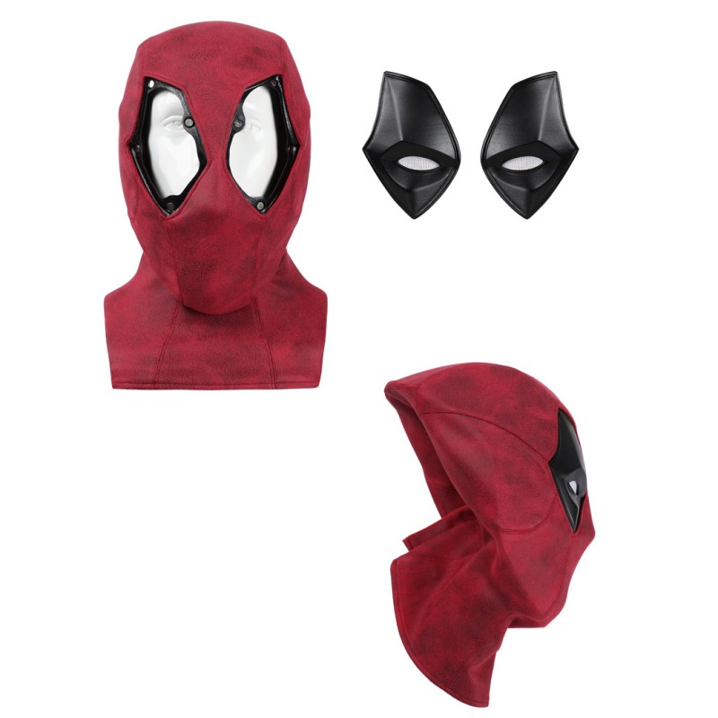 Deadpool 3 Wade Wilson Cosplay Costume Male Red Halloween Suit Optimized Version