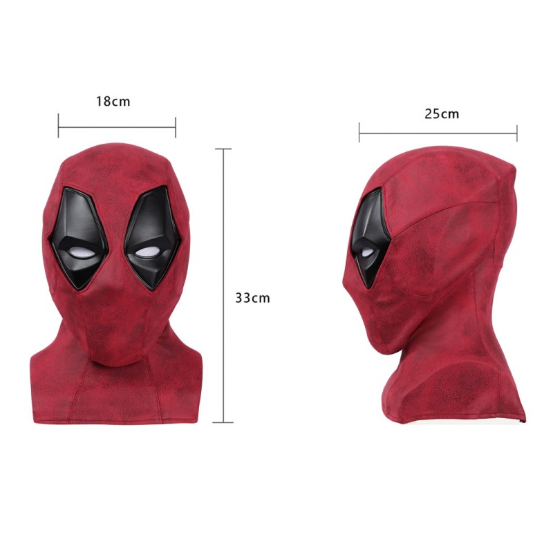 Deadpool 3 Wade Wilson Cosplay Costume Male Red Halloween Suit Optimized Version