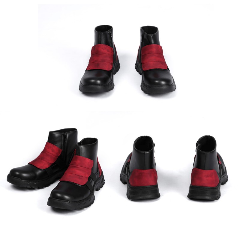 Deadpool 3 Wade Wilson Cosplay Costume Male Red Halloween Suit Optimized Version