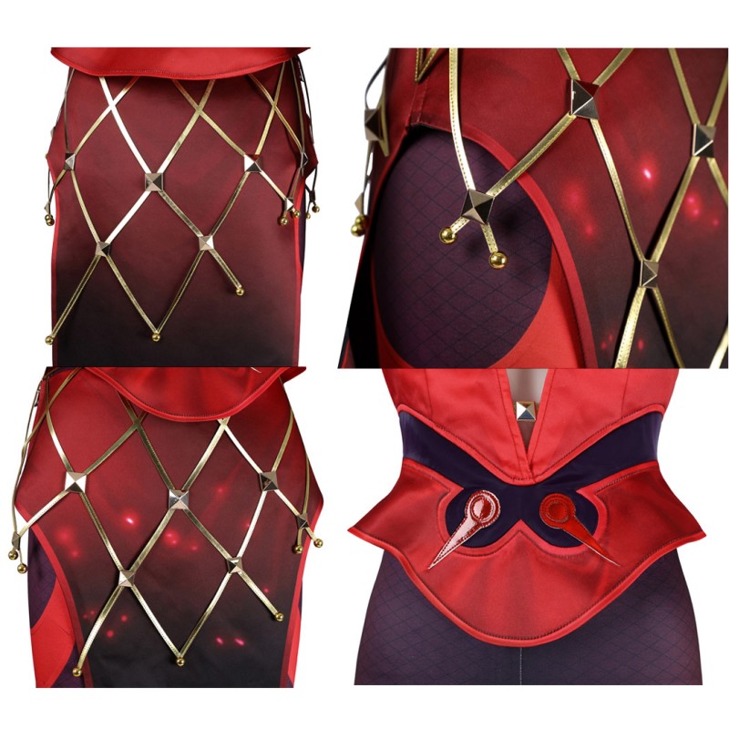 Marvel Rivals Scarlet Witch Costume Emporium Matron Cosplay Suit