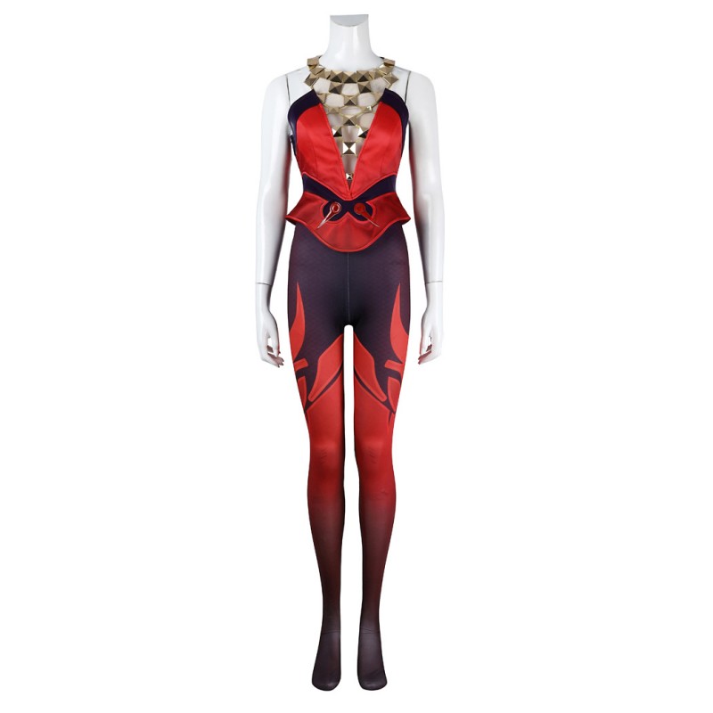 Marvel Rivals Scarlet Witch Costume Emporium Matron Cosplay Suit