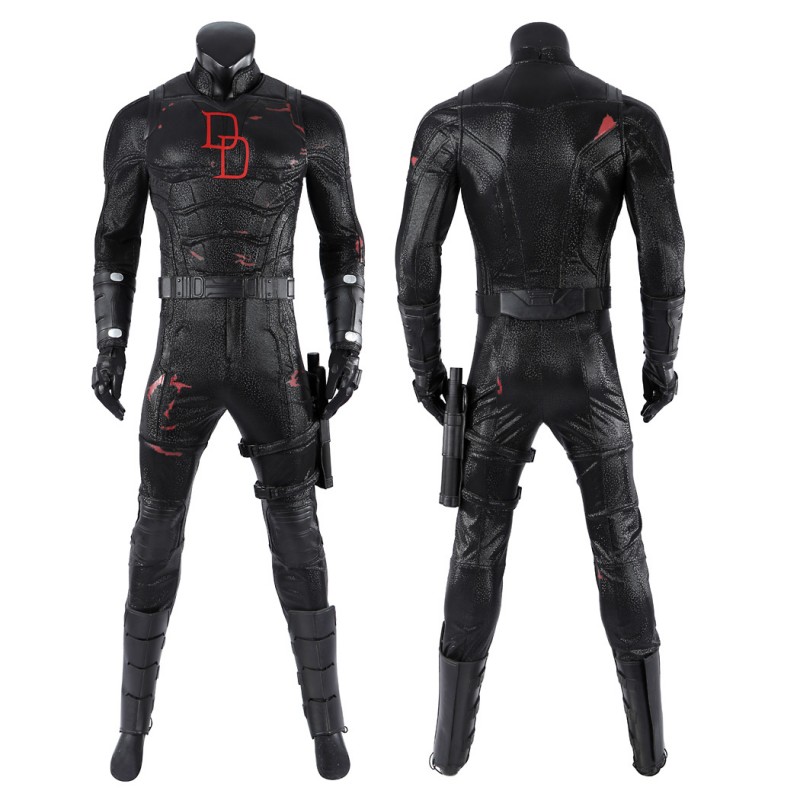 Matthew Murdock Black Suit Daredevil Born Again Season 2 Cosplay Costume Halloween Outfit