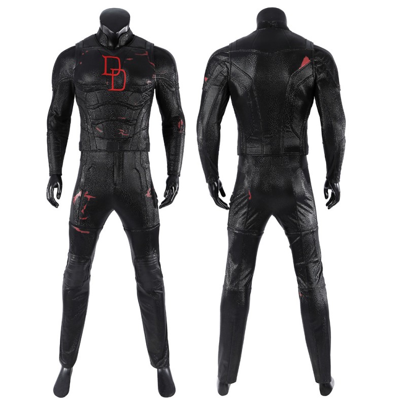 Matthew Murdock Black Suit Daredevil Born Again Season 2 Cosplay Costume Halloween Outfit