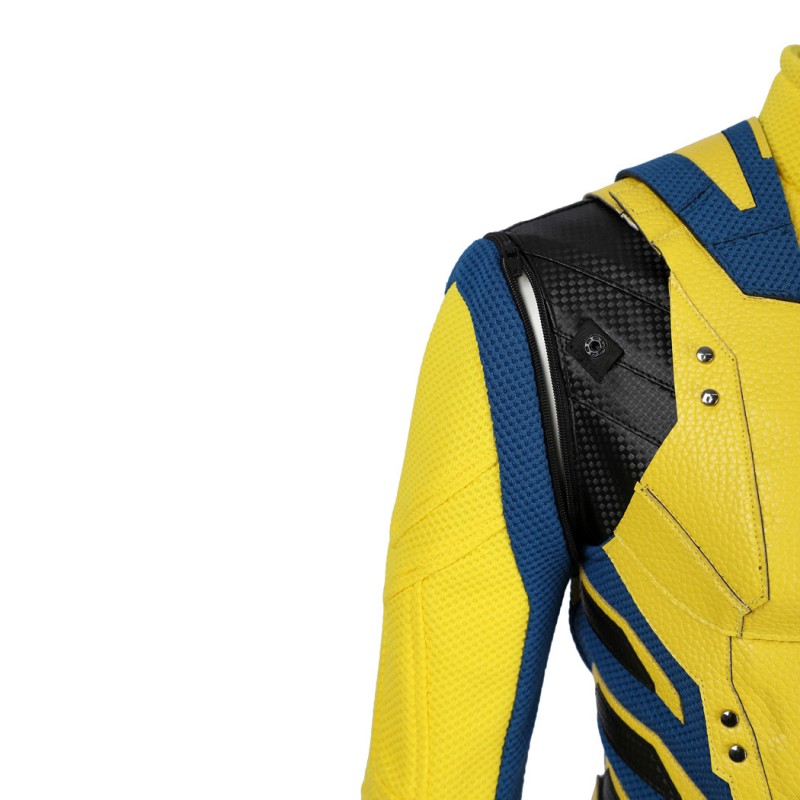 Kids Wolverine Costume Deadpool 3 Cosplay Suit Yellow Halloween Outfits