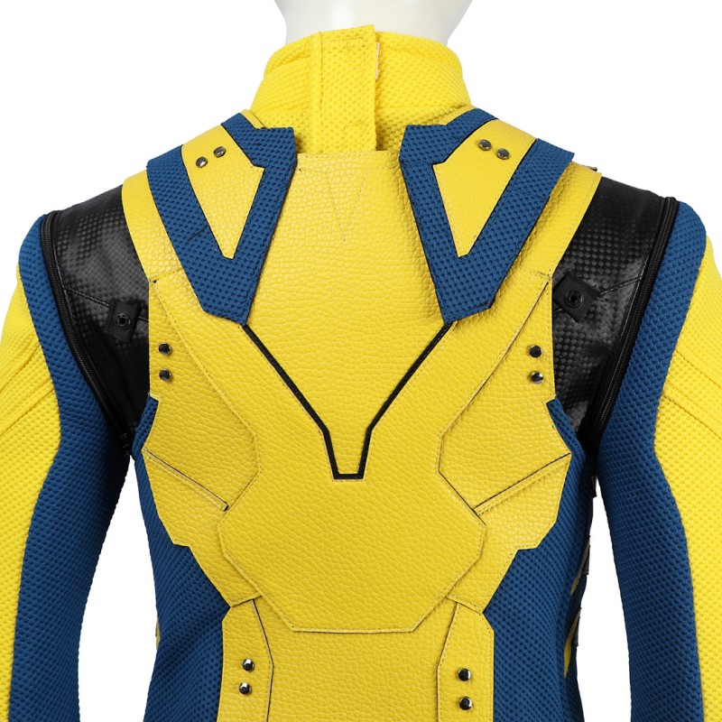 Kids Wolverine Costume Deadpool 3 Cosplay Suit Yellow Halloween Outfits