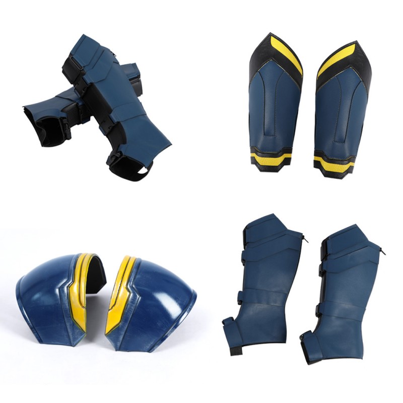Kids Wolverine Costume Deadpool 3 Cosplay Suit Yellow Halloween Outfits