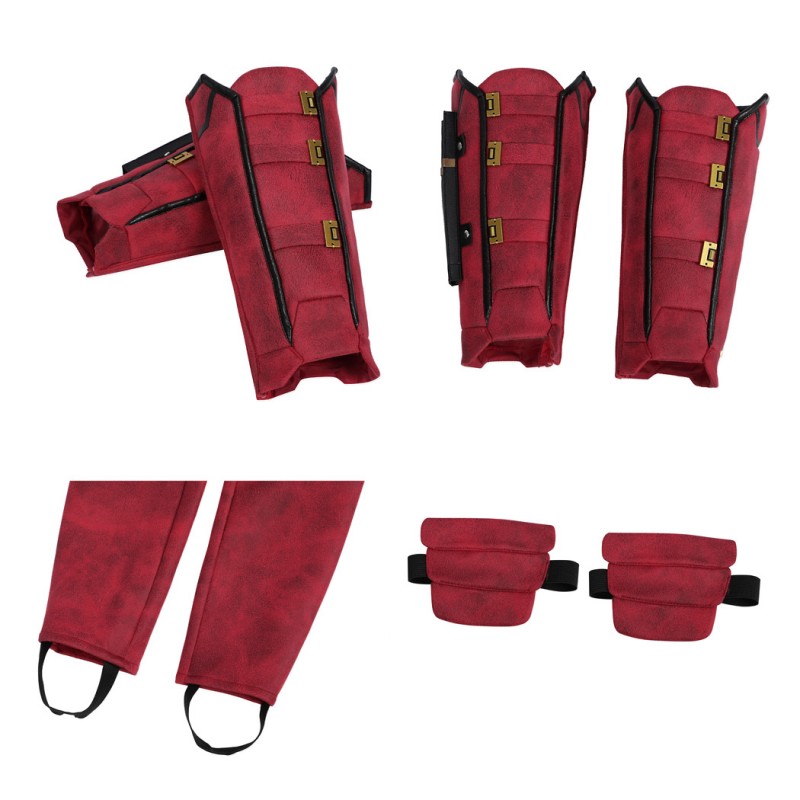 Kids Deadpool 3 Costume Wade Wilson Halloween Suit Red Outfits