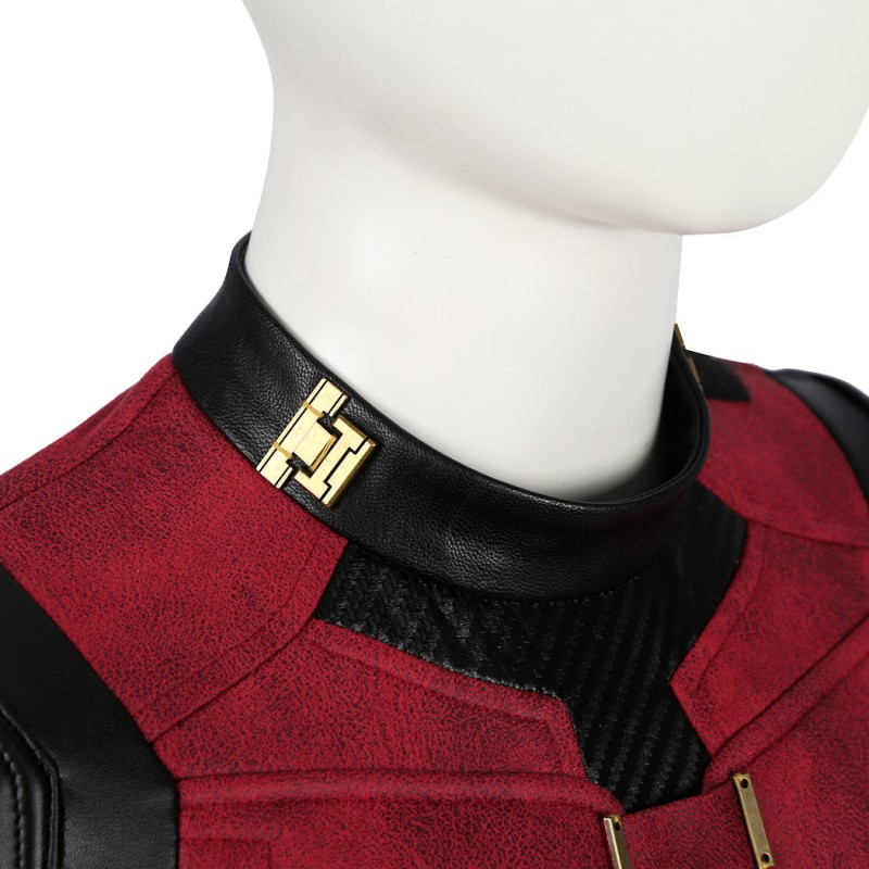 Kids Deadpool 3 Costume Wade Wilson Halloween Suit Red Outfits